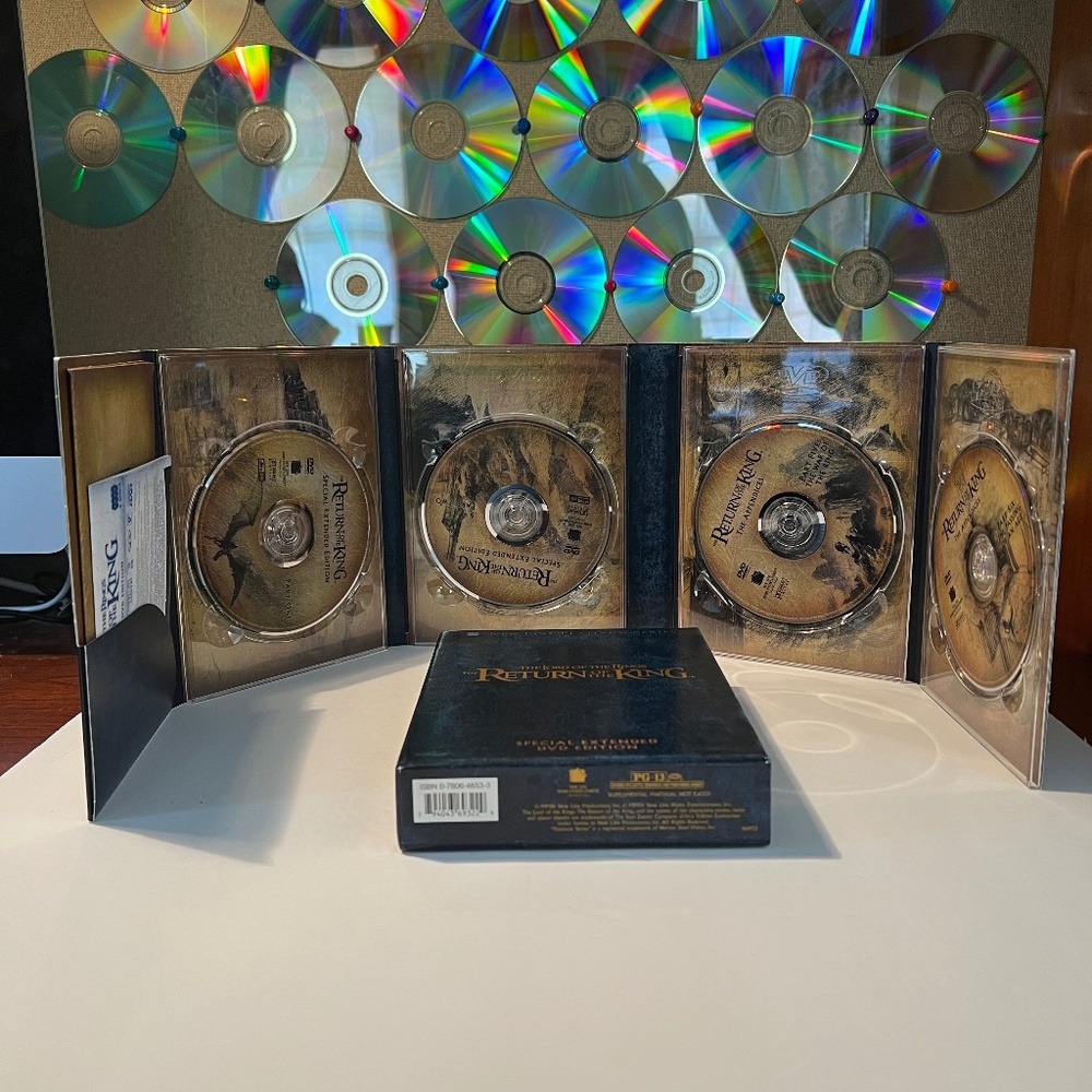 Lord of the Rings DVD set